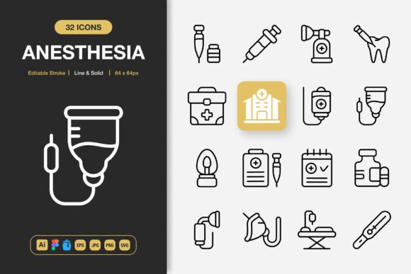 A Brand Designer’s Review of Anesthesia Icons