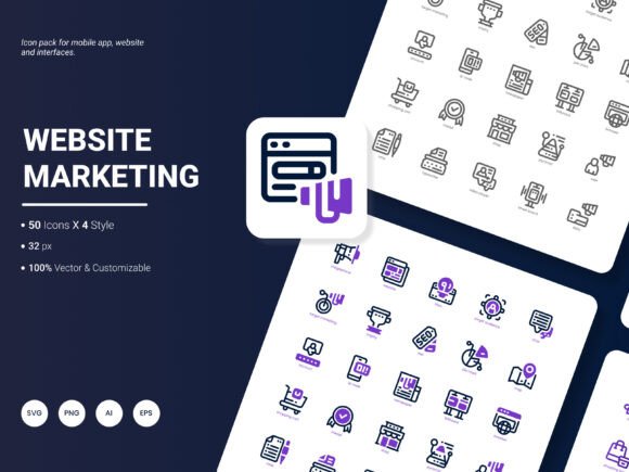 A Crafter's Review of the Website Marketing Icon Graphics