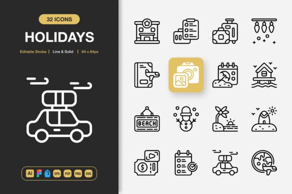 A Graphic Designer's Review of Holidays Icons for Brand Campaigns