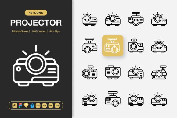 A Minimalist Icon Set for Commercial Graphics