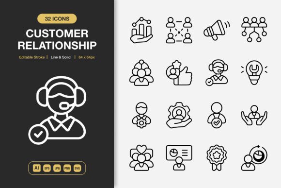 A Real Brand Designer Reviews the Customer Relationship Icons