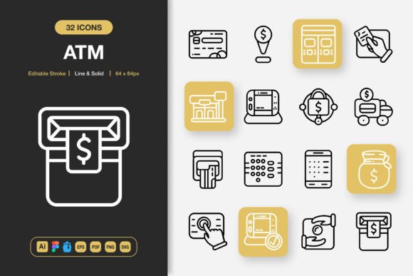 ATM Icons: A Modern Graphics Toolkit for Branding