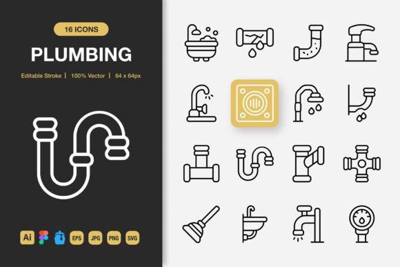 Evaluating Plumbing Outline Graphics as a Professional Design Asset