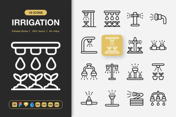 Irrigation Icons: A Designer's Review for Embroidery Projects