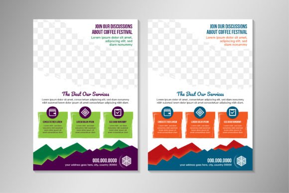 Join Our Discussions Vertical Banner: A Graphics Review for Print Templates