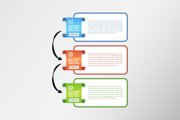 Rectangle Infographic Graphics for Craft & Business