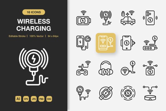Wireless Charging Icons: A Review for Publishers